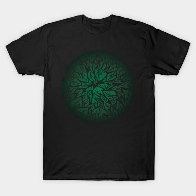 Leaves T-Shirt by cat_in_slippers